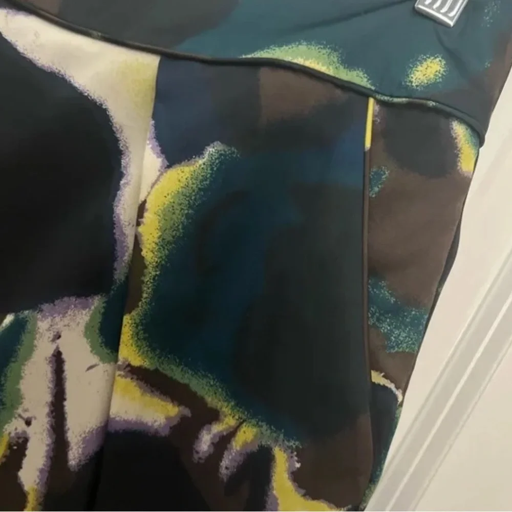 ❤️❤️ Calvin Klein - Front Pleat Abstract Skirt❤️❤️